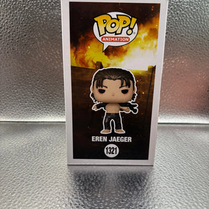 Funko pop Vinyl #1321 Attack On Titan Eren Jaeger FRENLY BRICKS - Open 7 Days