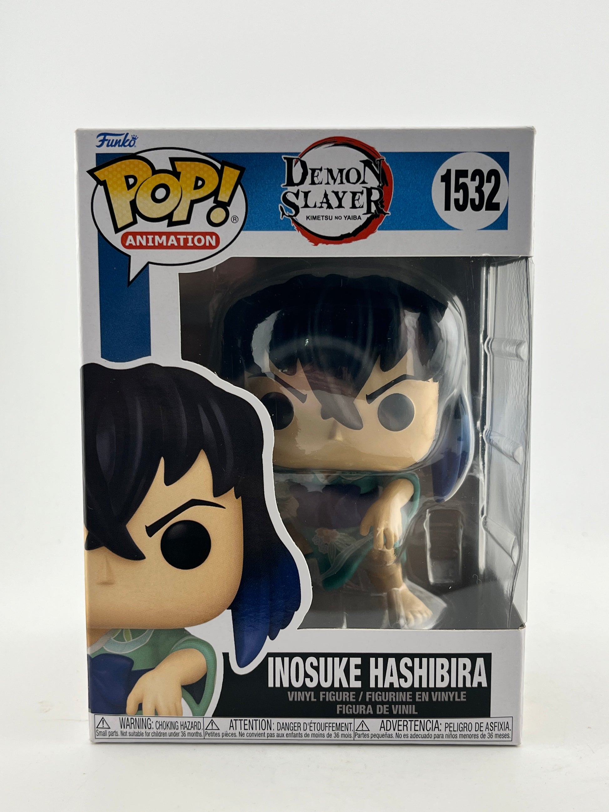 Funko POP! Animation Demon Slayer - Inosuke Hashibira #1532 - Vinyl Collectable FRENLY BRICKS - Open 7 Days