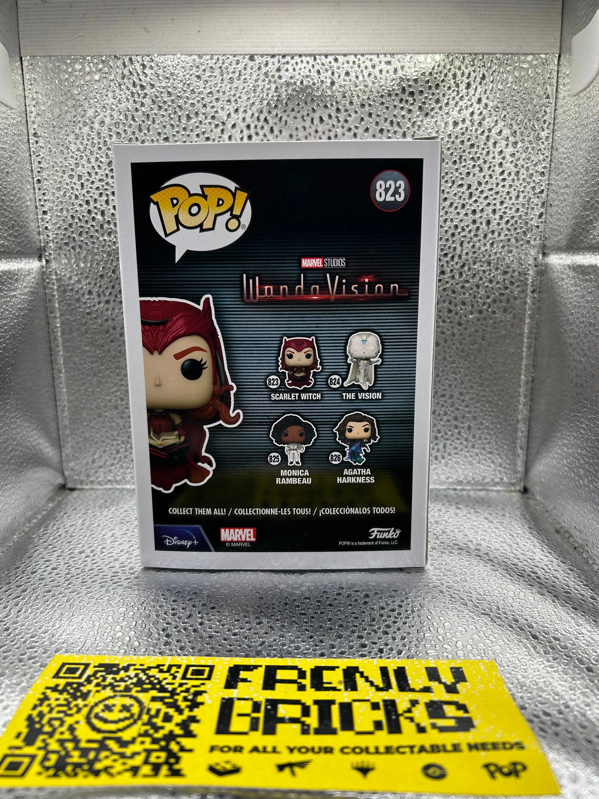 Pop Vinyl scarlet Witch FRENLY BRICKS - Open 7 Days