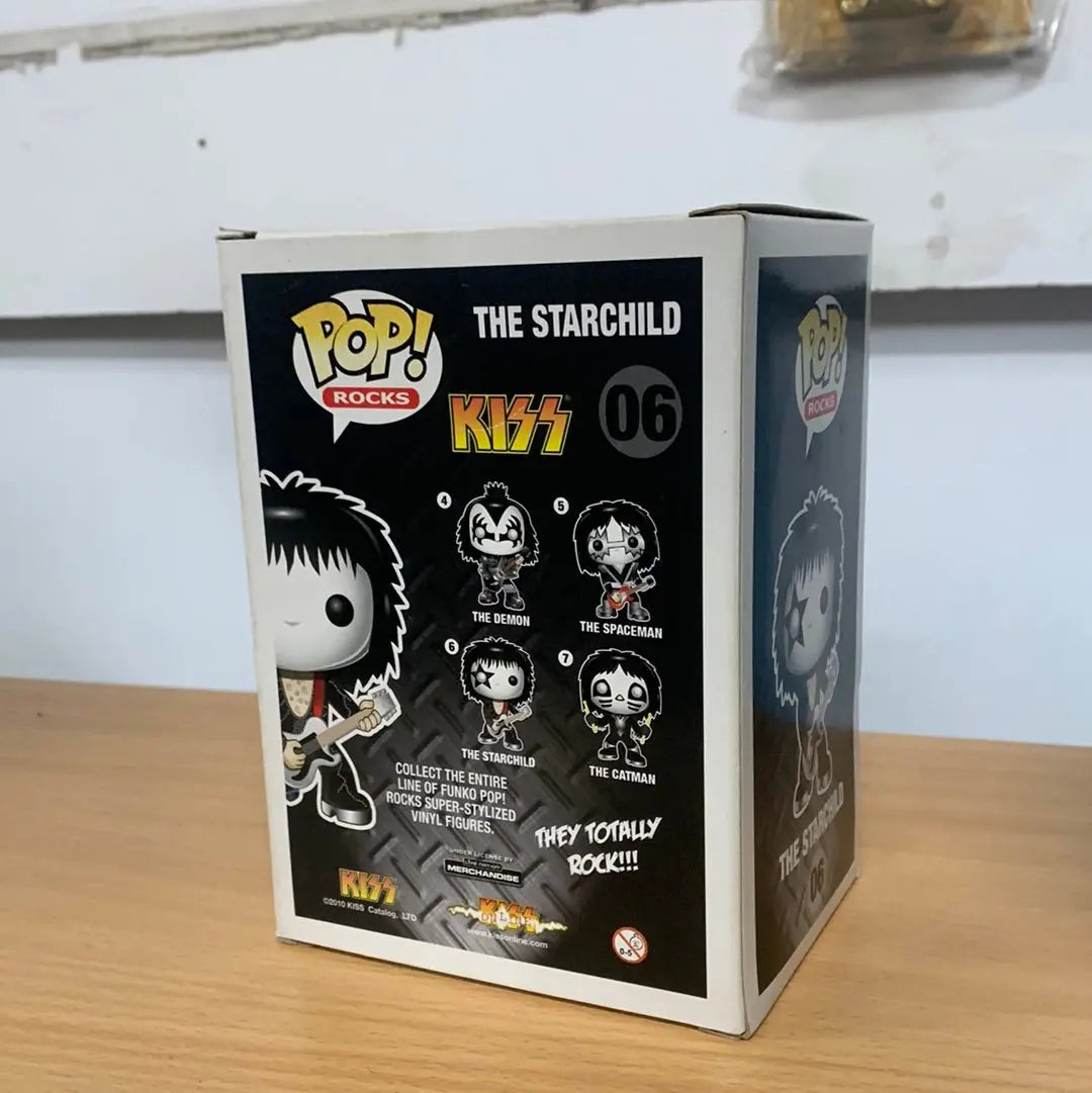 Funko POP! Rocks KISS The Starchild #6 Vinyl Figure FRENLY BRICKS - Open 7 Days