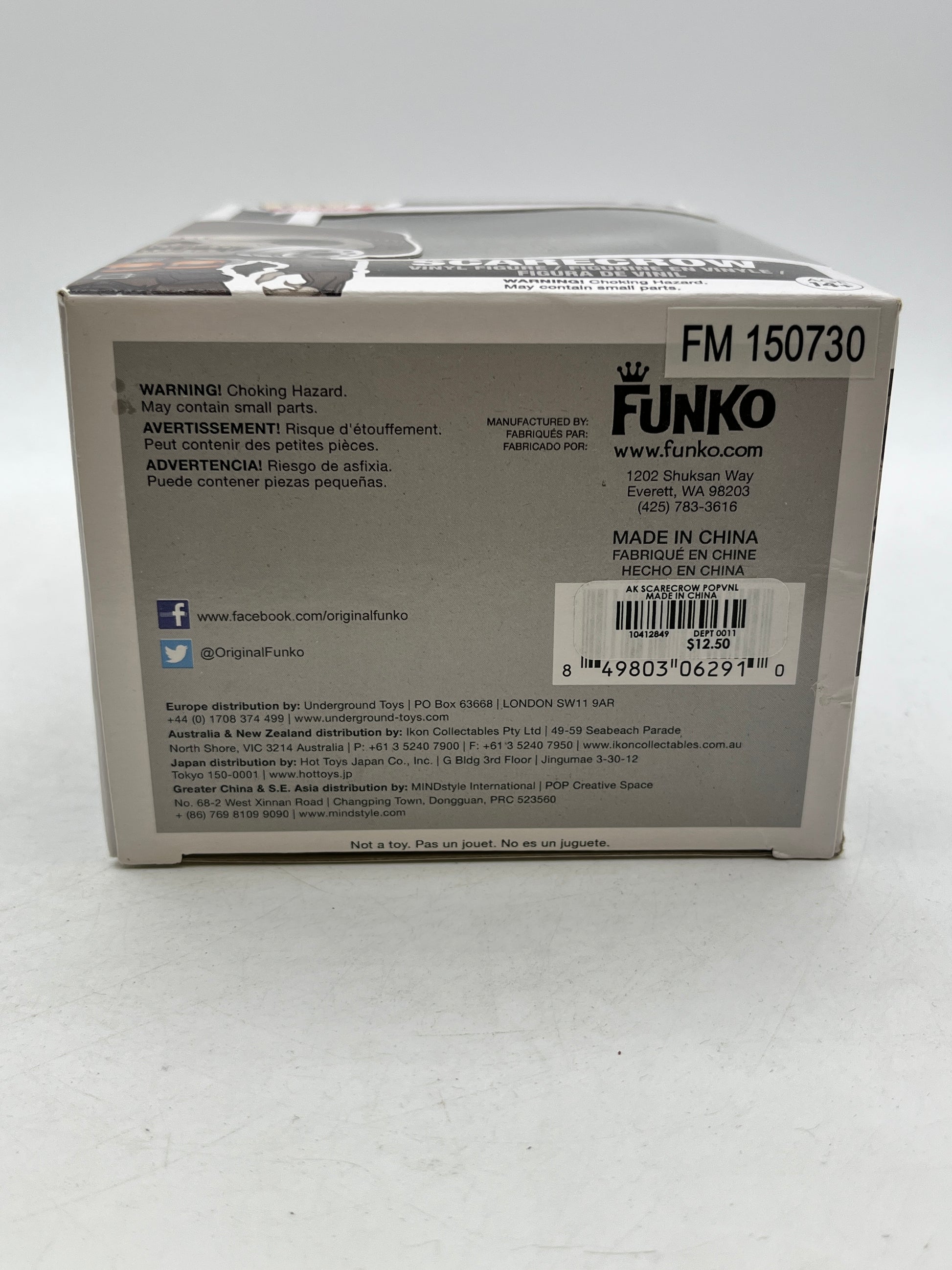 Funko POP! Heroes - Batman Arkham Knight - Scarecrow #74 - Vinyl Collectable