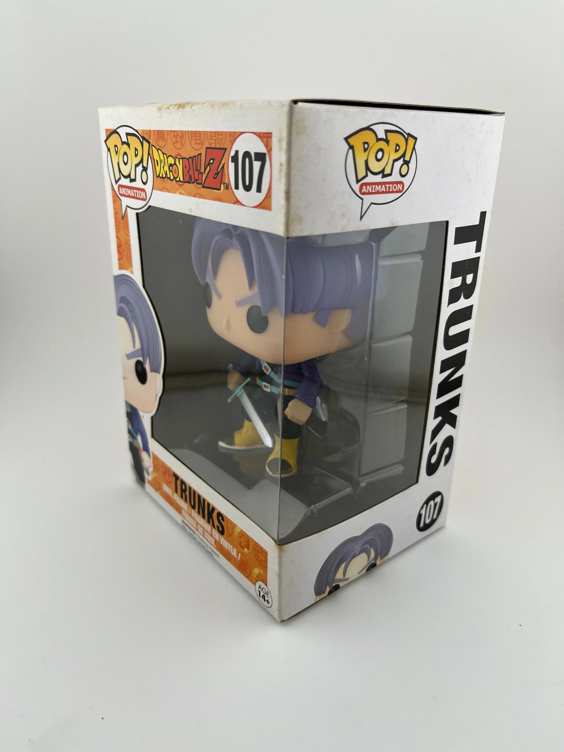 Funko POP! Animation DragonBall Z Trunks #107 - Vinyl Collectable FRENLY BRICKS - Open 7 Days