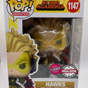 Funko Pop! My Hero Academia - Hawks (Flocked) Special Edition +combinedshipping FRENLY BRICKS - Open 7 Days