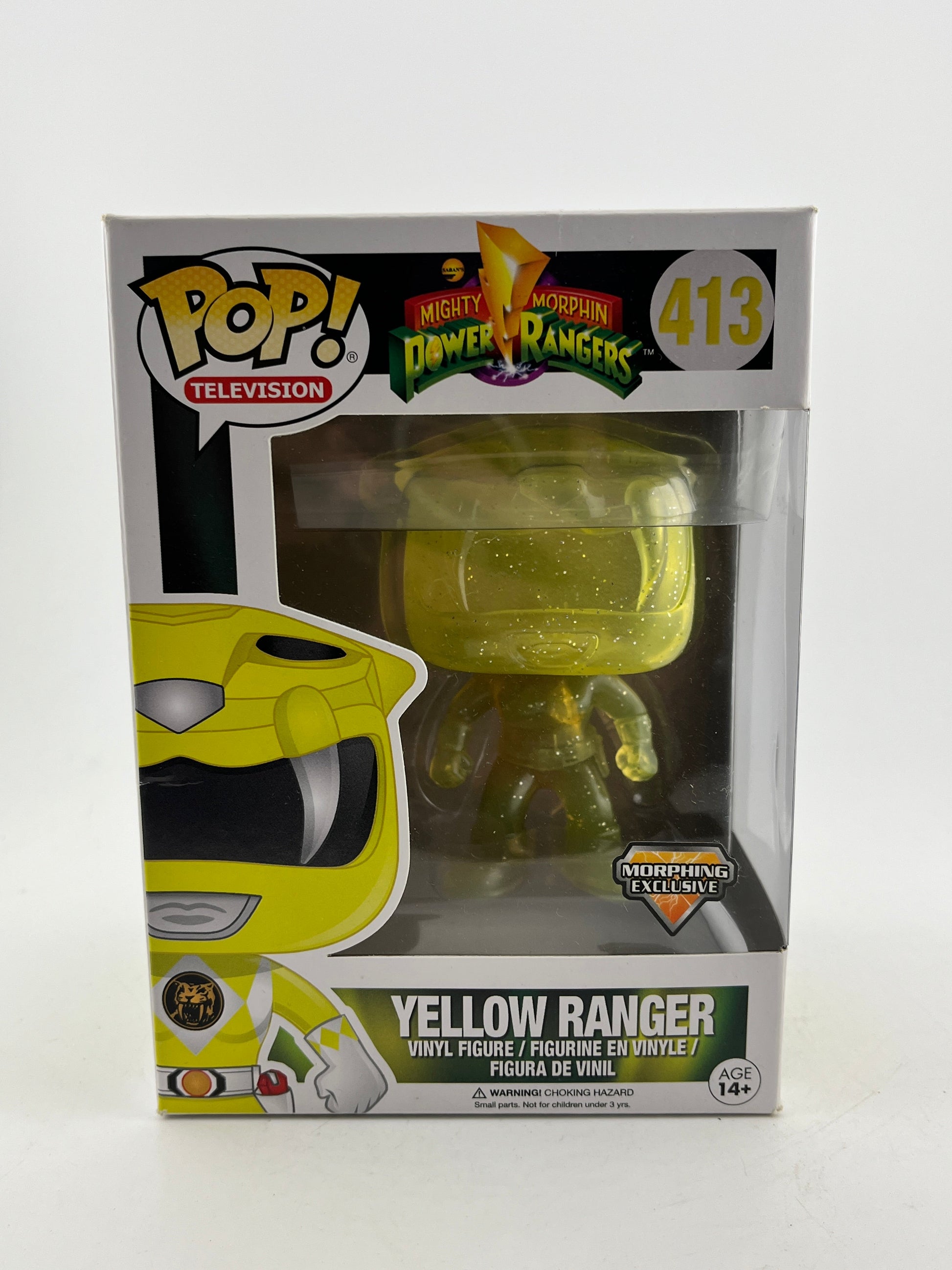 Funko POP! Television Mighty Morphin Power Rangers - Yellow Ranger #413 FRENLY BRICKS - Open 7 Days