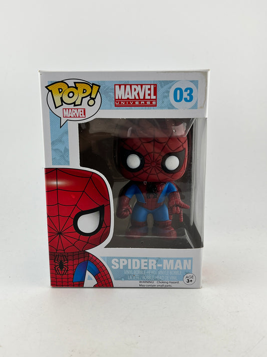 Funko POP! Marvel - Spider-Man #03 - Good Condition - Vinyl Collectable FRENLY BRICKS - Open 7 Days