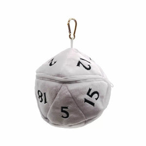Ultra Pro: UP15756 D20 Plush Dice Bag White FRENLY BRICKS - Open 7 Days