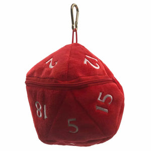 Ultra Pro: UP15757 D20 Plush Dice Bag Red FRENLY BRICKS - Open 7 Days