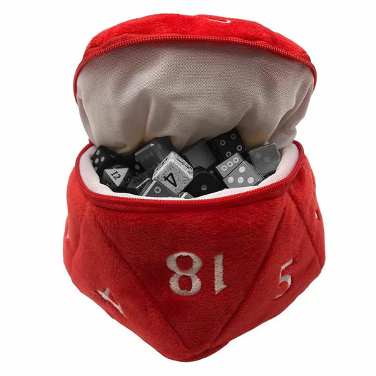 Ultra Pro: UP15757 D20 Plush Dice Bag Red FRENLY BRICKS - Open 7 Days