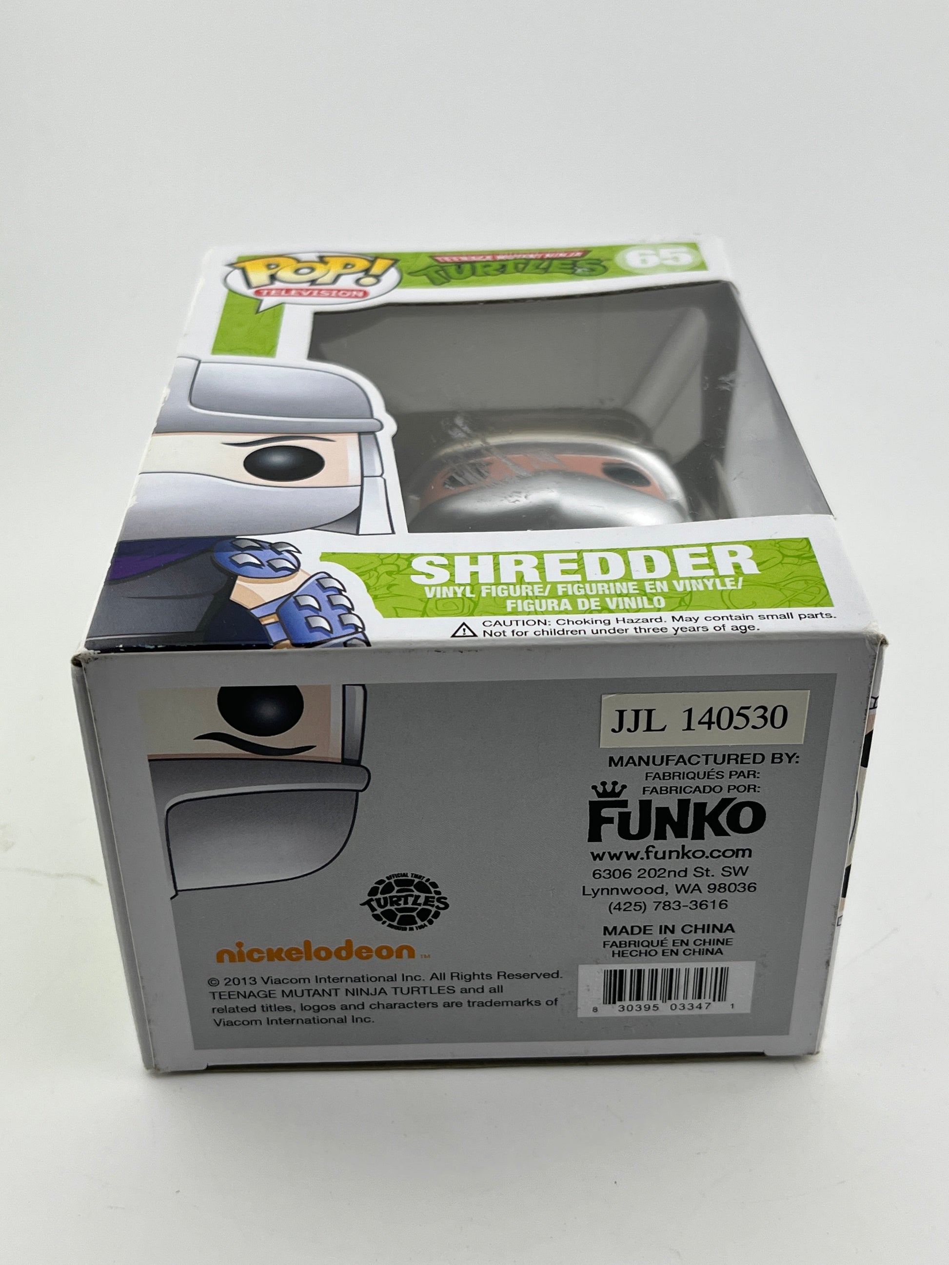 Funko POP! Television Teenage Mutant Ninja Turtles - Shredder #65 - Vinyl Collectable FRENLY BRICKS - Open 7 Days
