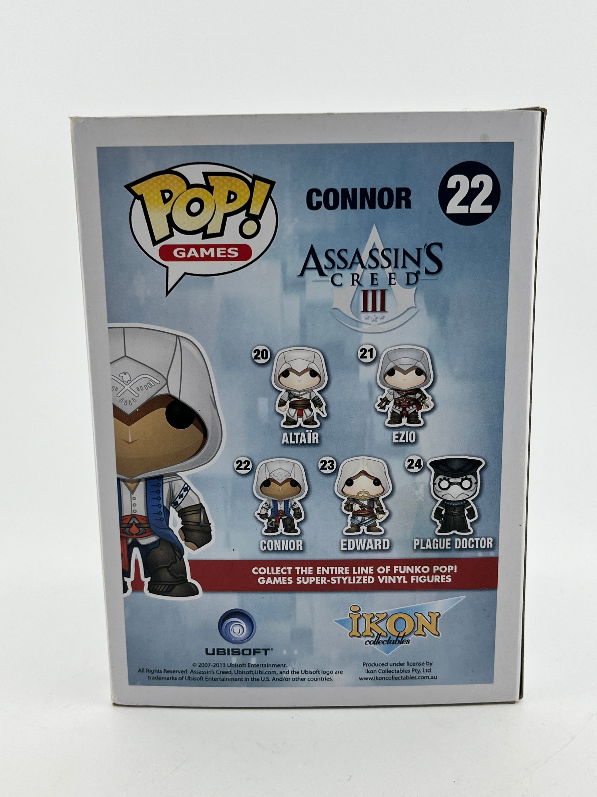 Funko POP! Games Assassins Creed 3 - Connor #22 - Vinyl Collectable FRENLY BRICKS - Open 7 Days