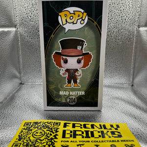 Pop Vinyl Disney #204 Mad Hatter FRENLY BRICKS - Open 7 Days