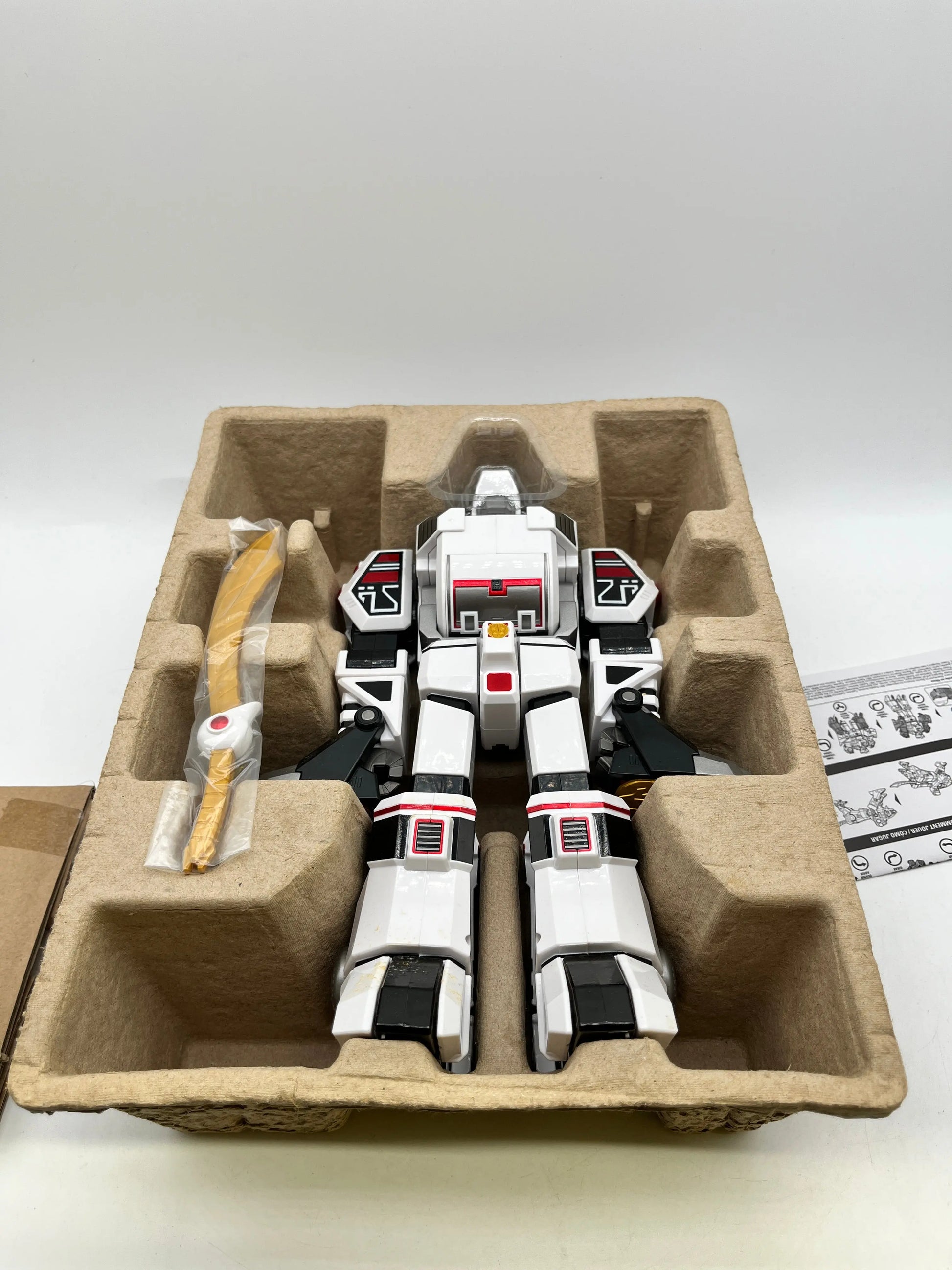 Power Rangers  White Tigerzord Action Figure - 97206 Complete (Open Box) FRENLY BRICKS - Open 7 Days
