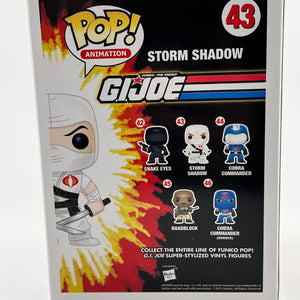 Funko POP! Animation G.I.Joe - Storm Shadow #43 - Vinyl Collectable FRENLY BRICKS - Open 7 Days