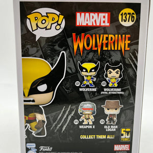 Funko POP! Marvel Wolverine #1376 50 Years - Exclusive Marvel Collectors Corps FRENLY BRICKS - Open 7 Days
