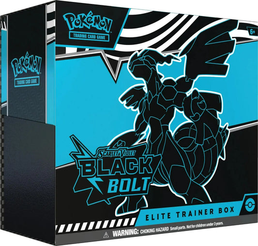 Pokemon TCG: Black Bolt ETB - FACTORY SEALED FRENLY BRICKS - Open 7 Days