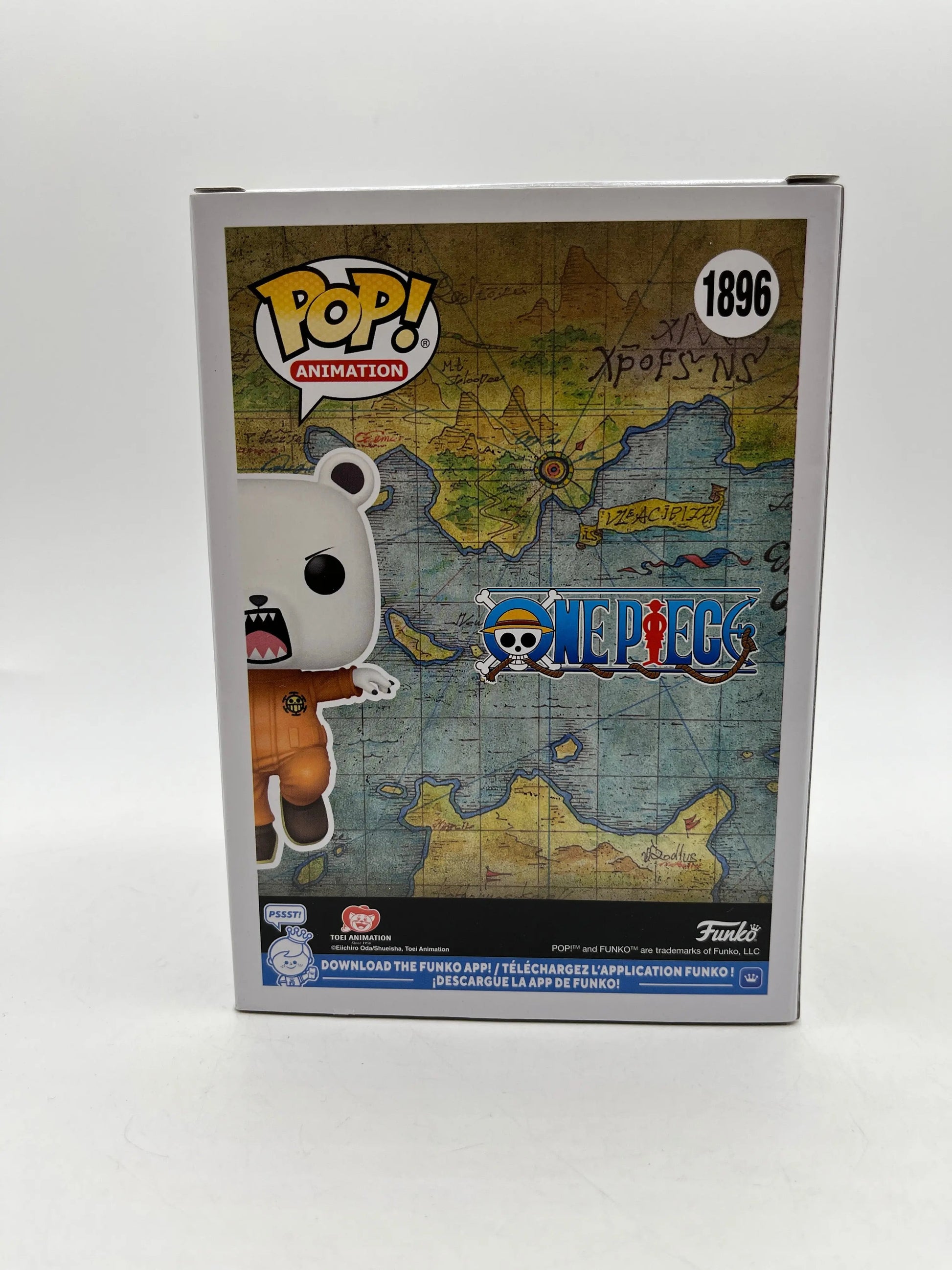 Funko POP! Animation One Piece Bepo #1896 Flocked Special Edition FRENLY BRICKS - Open 7 Days