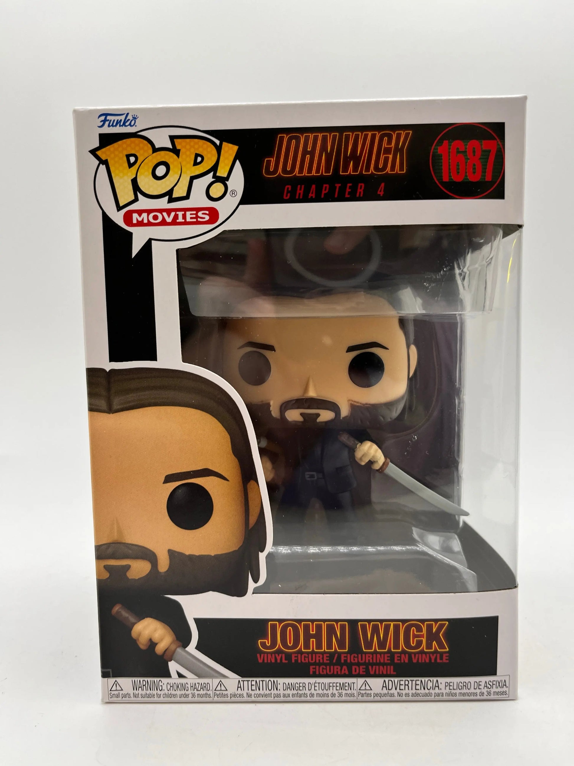 Funko POP! Movies John Wick Chapter 4 John Wick #1687 - Vinyl Collectable FRENLY BRICKS - Open 7 Days