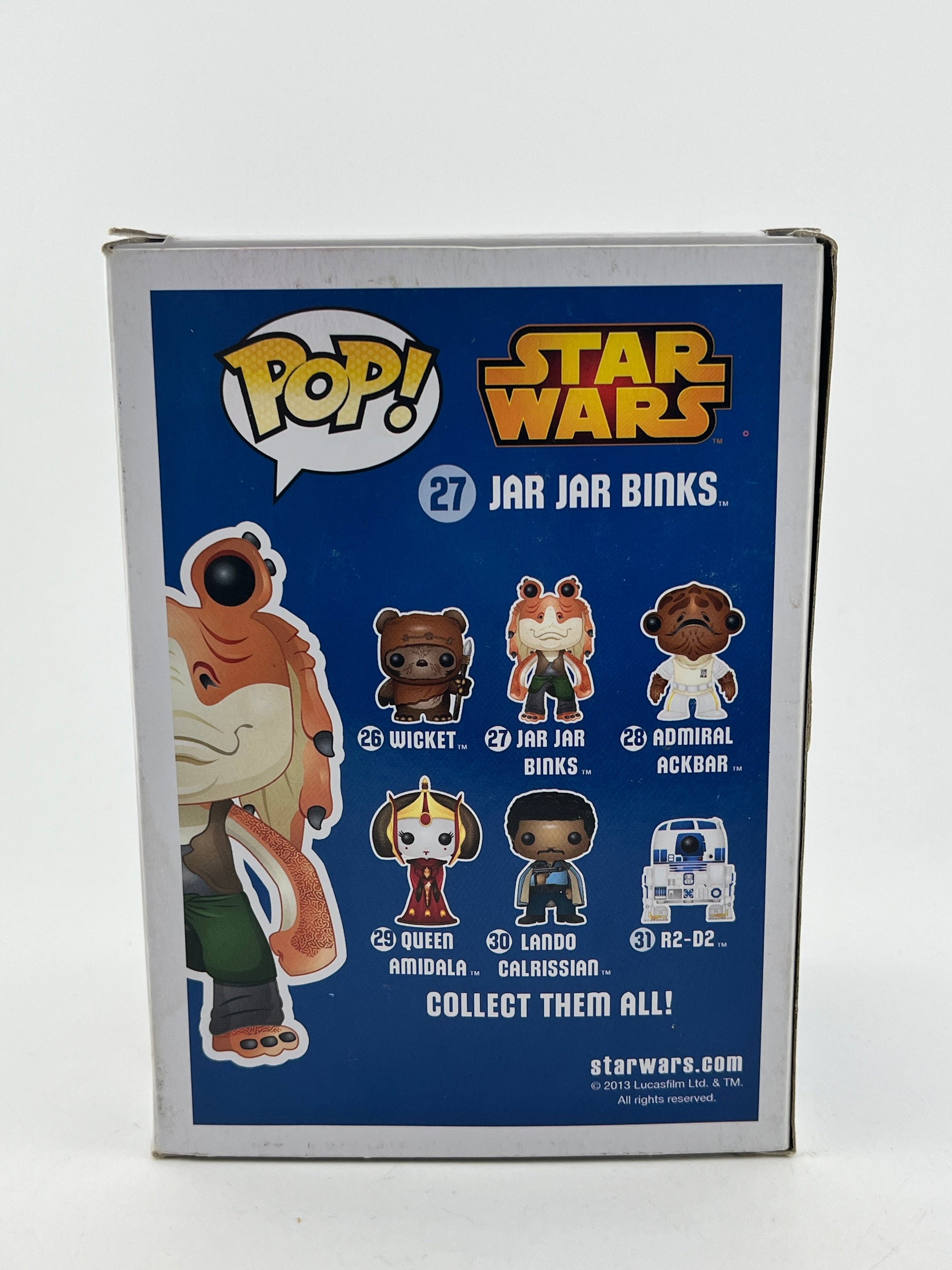 Funko POP! Star Wars - Jar Jar Binks #27 - Rare Vinyl Collectable FRENLY BRICKS - Open 7 Days