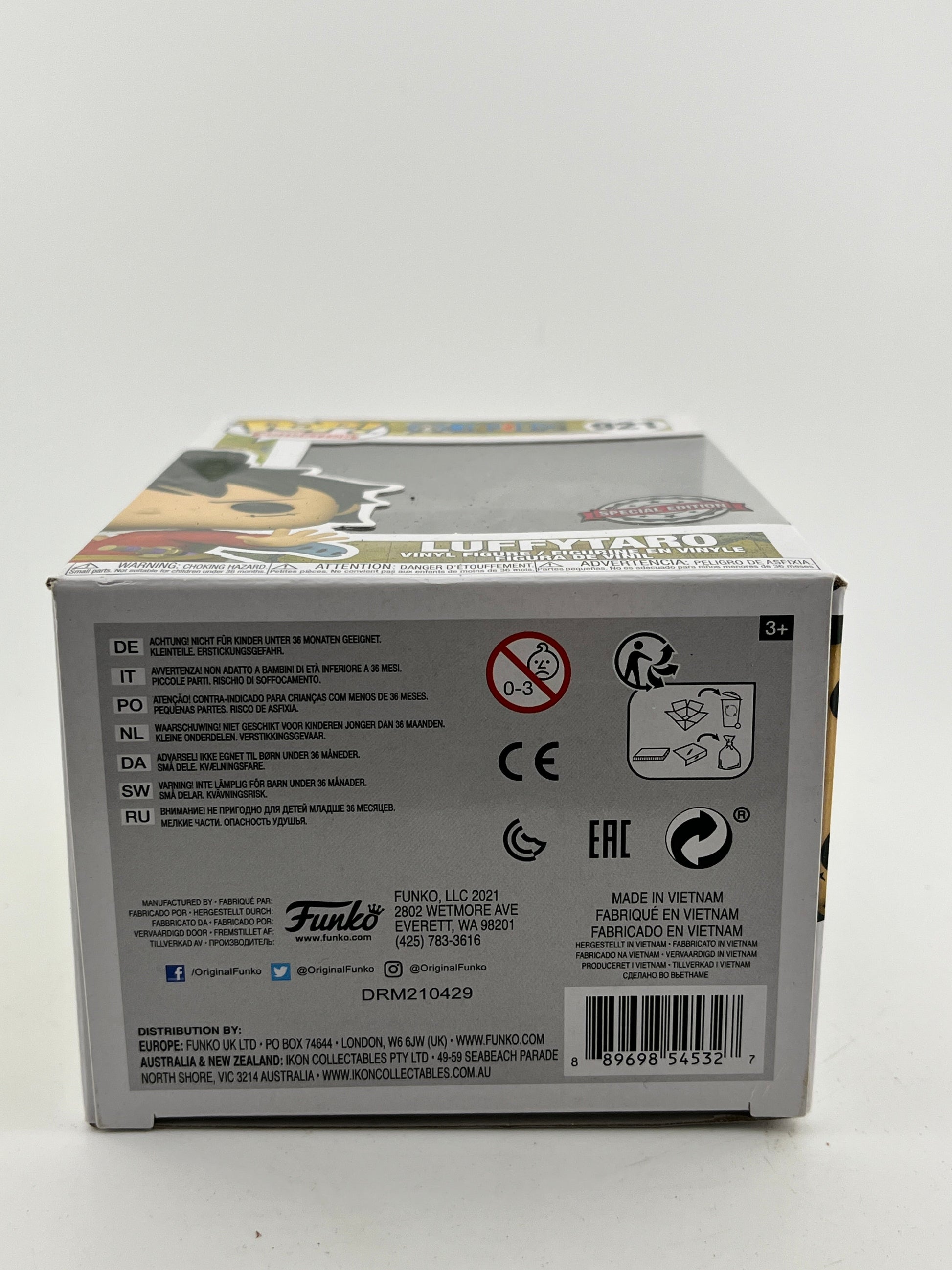 Funko POP! Animation One Piece - Luffytaro #921 - Special Edition - Vinyl Collectable FRENLY BRICKS - Open 7 Days