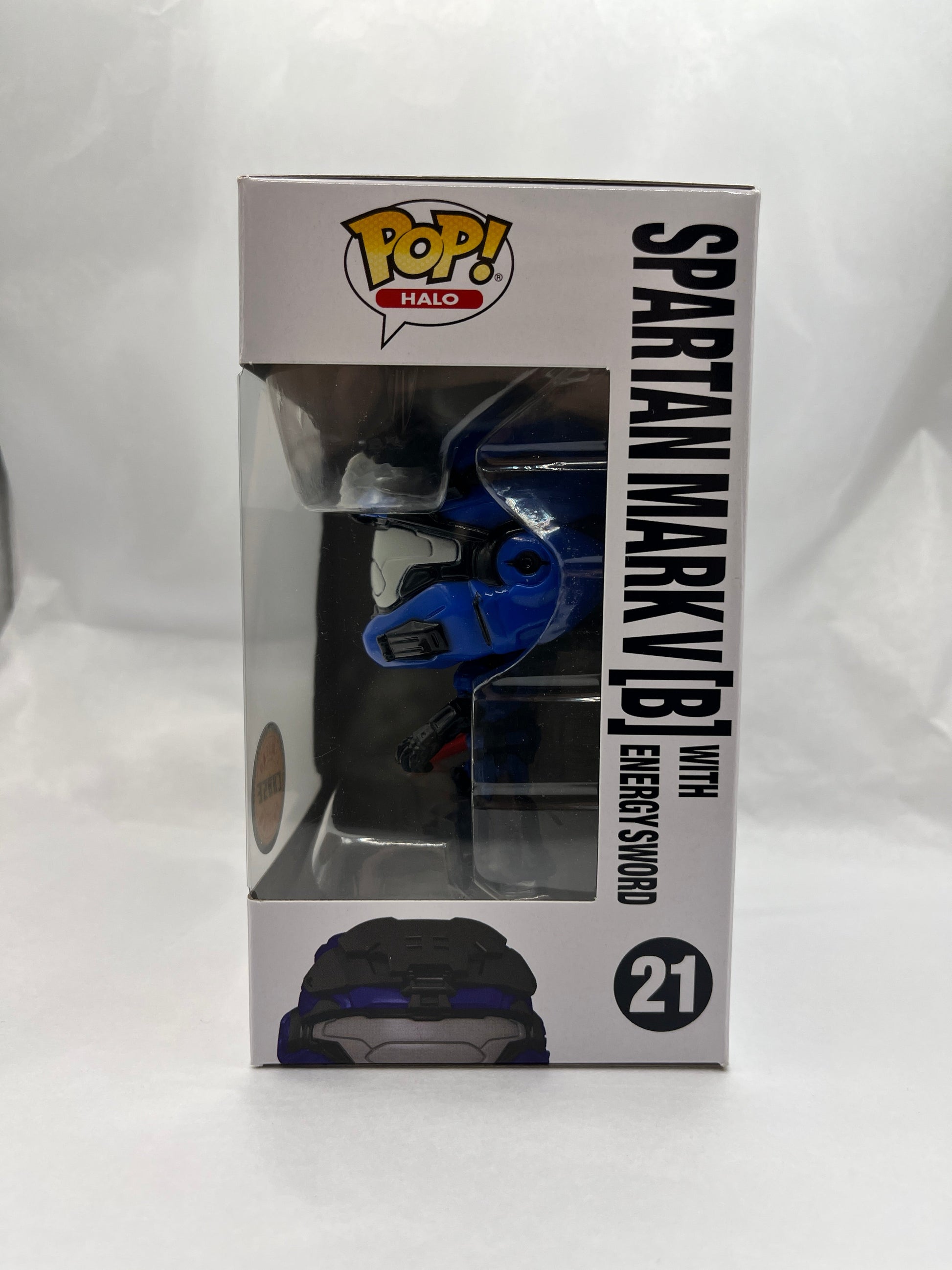 Funko POP! Halo - Halo Spartan Mark V [B] With Energy Sword #21 - Limited Edition Chase FRENLY BRICKS - Open 7 Days