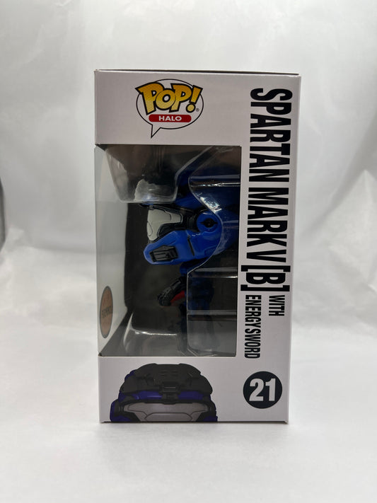 Funko POP! Halo - Halo Spartan Mark V [B] With Energy Sword #21 - Limited Edition Chase FRENLY BRICKS - Open 7 Days
