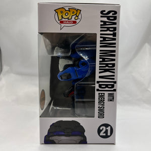 Funko POP! Halo - Halo Spartan Mark V [B] With Energy Sword #21 - Limited Edition Chase FRENLY BRICKS - Open 7 Days