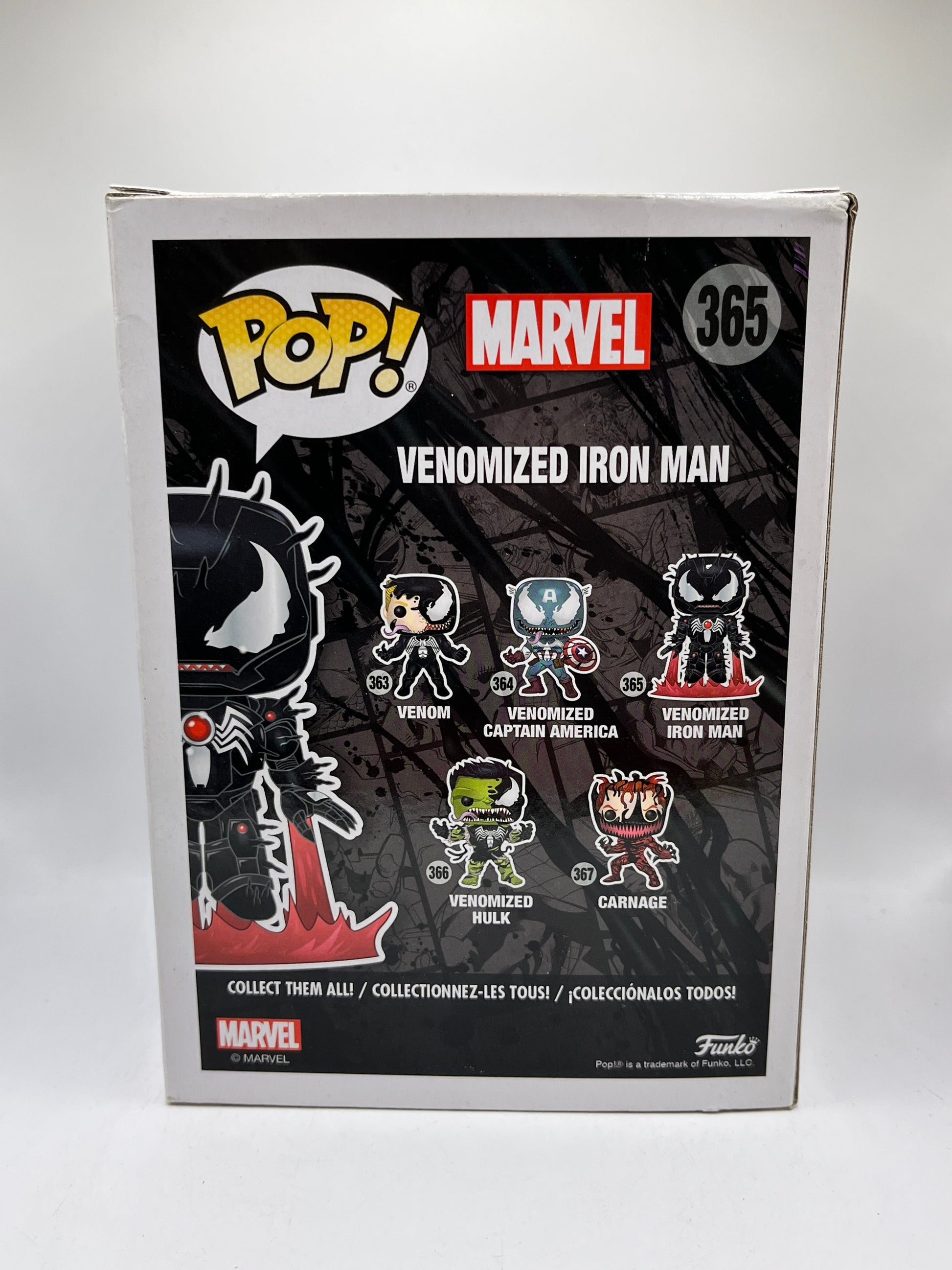 Funko POP! Marvel Venom - Venomized Iron Man #365 - Vinyl Collectable FRENLY BRICKS - Open 7 Days