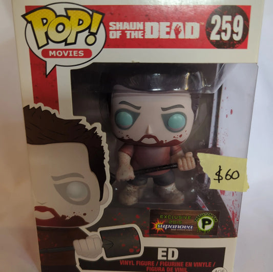 FUNKO Pop Vinyl ED 259 Shaun of the Dead - FRENLY BRICKS - Open 7 Days