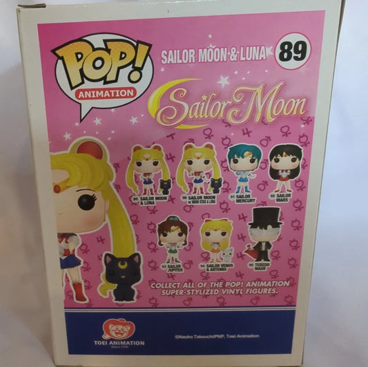 FUNKO Pop Vinyl Sailor Moon & Luna 89 - FRENLY BRICKS - Open 7 Days