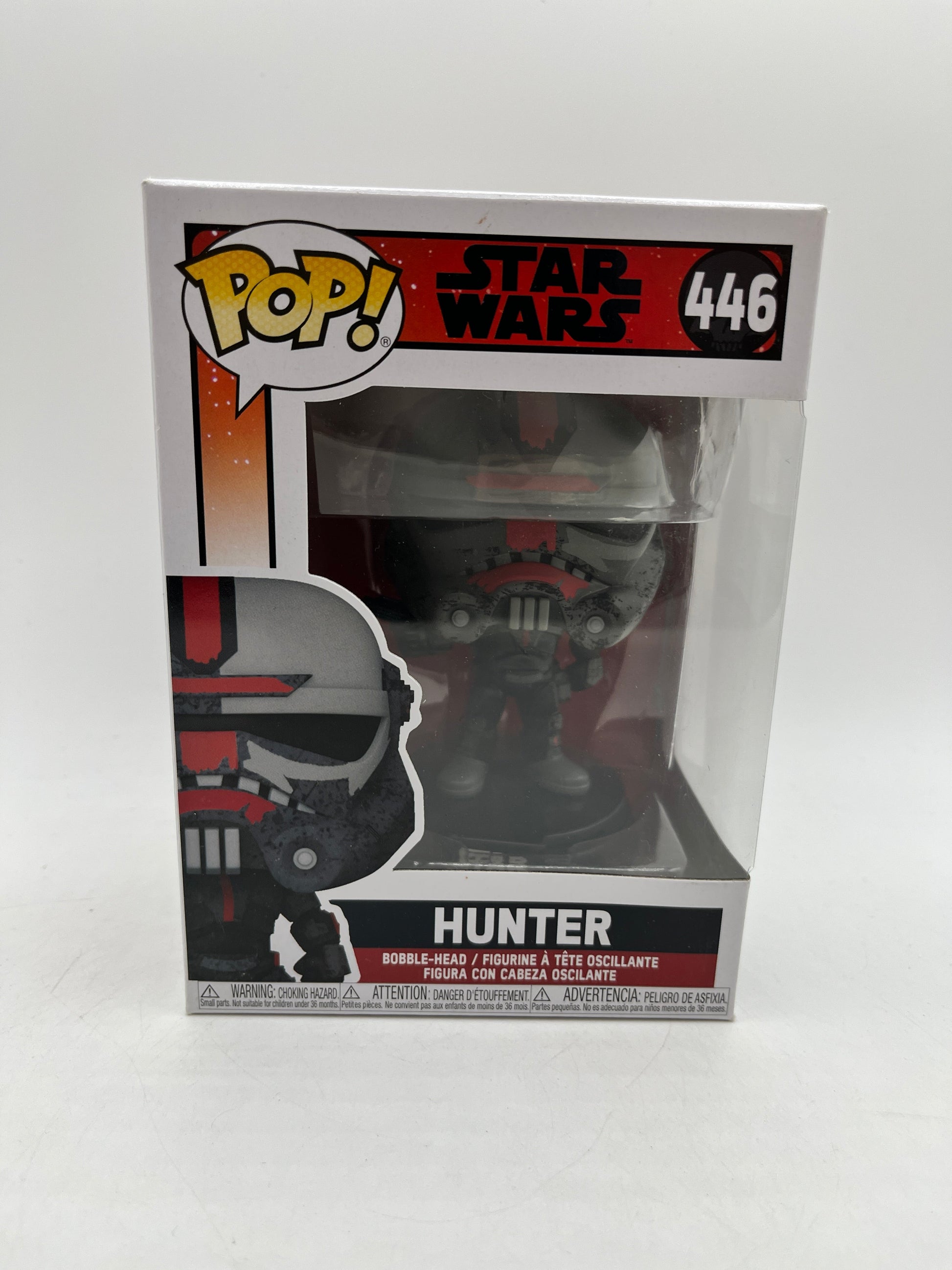 Funko POP! Star Wars Bad Batch - Hunter #446 - Vinyl Collectable FRENLY BRICKS - Open 7 Days
