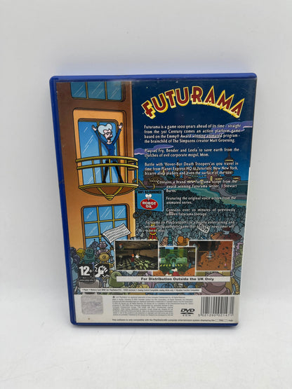 PlayStation 2 PS2 Futurama (PAL) 2003 FRENLY BRICKS - Open 7 Days