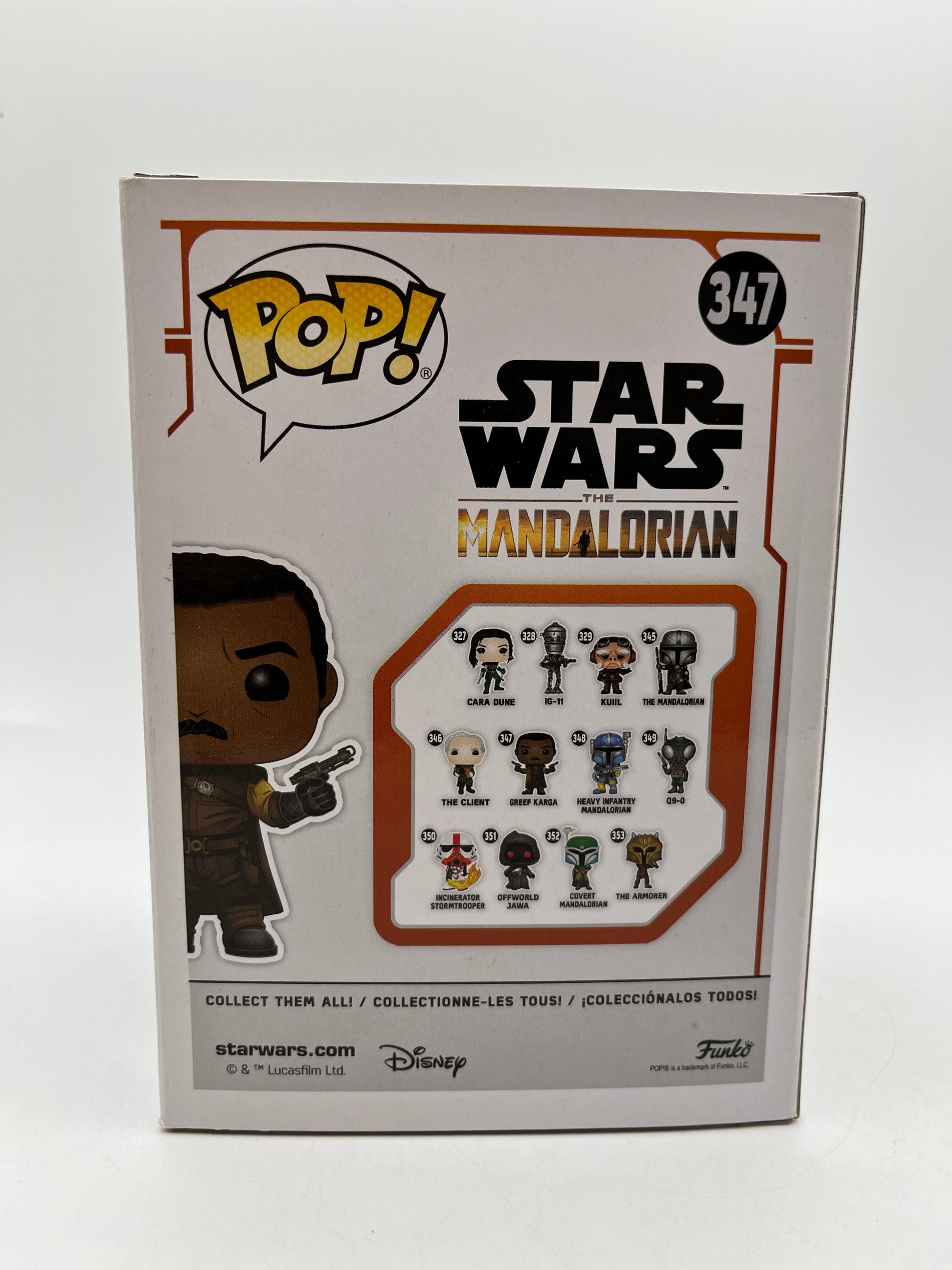 Funko POP! Star Wars The Mandalorin Greef Karaga #347 - Vinyl Collectable FRENLY BRICKS - Open 7 Days