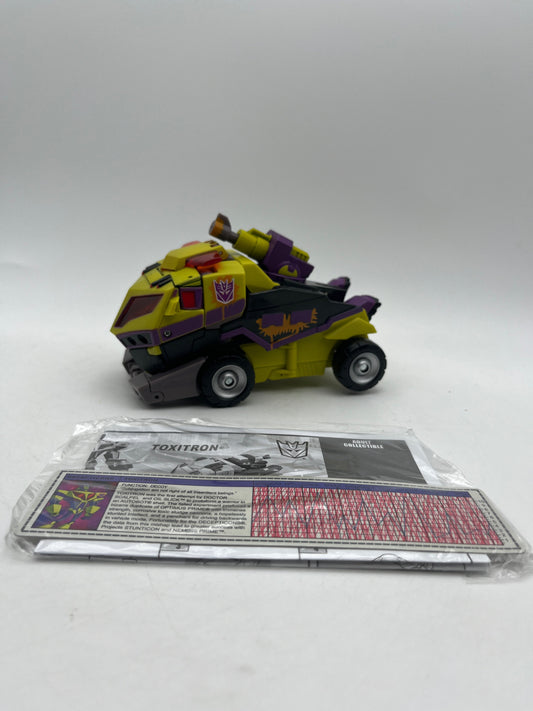 Transformers Toxitron BotCon 2011 Animated Series Loose Figure +combinedshipping FRENLY BRICKS - Open 7 Days