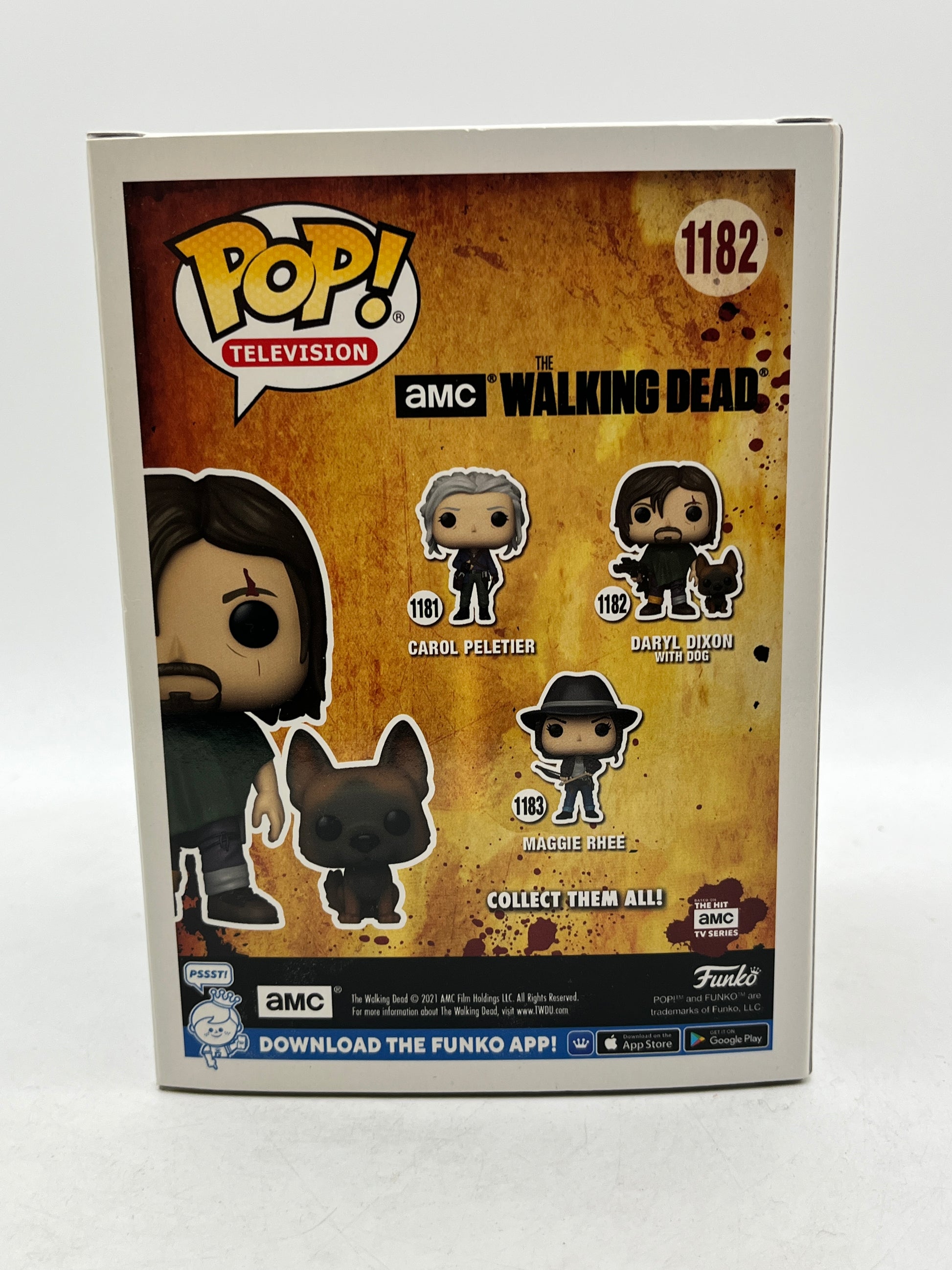 Funko POP! Television Walking Dead - Daryl Dixon With Dog #1183 - Vinyl Collectable