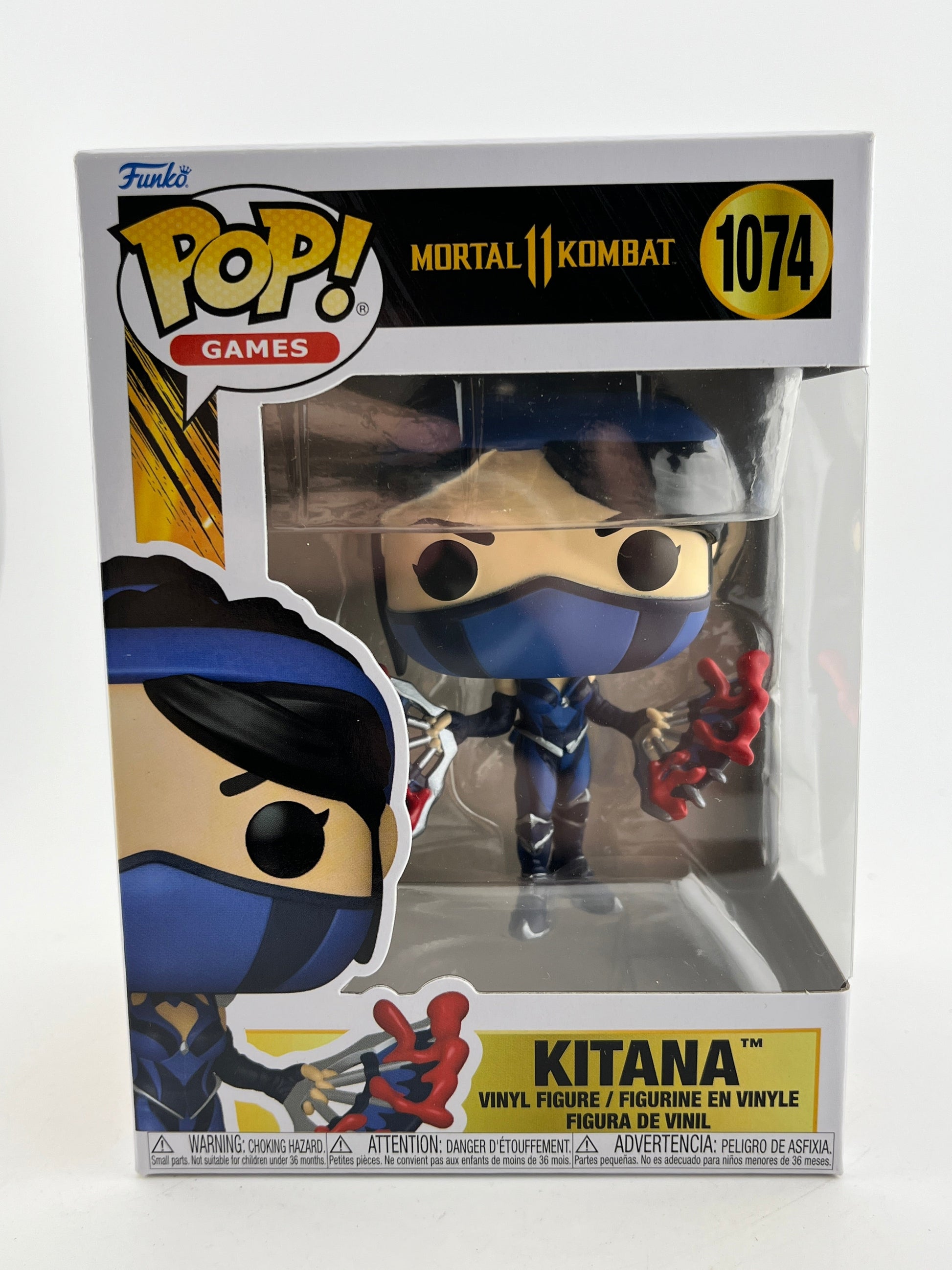 Funko POP! Games Mortal Kombat 11 - Kitana #1074 - Vinyl Collectable FRENLY BRICKS - Open 7 Days