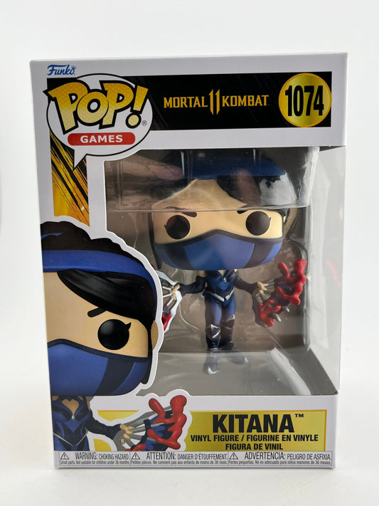 Funko POP! Games Mortal Kombat 11 - Kitana #1074 - Vinyl Collectable FRENLY BRICKS - Open 7 Days