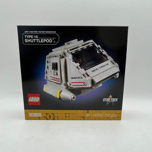 LEGO Icons 40768 Star Trek: Type-15 Shuttlepod – New & Sealed Gift With Purchase FRENLY BRICKS - Open 7 Days