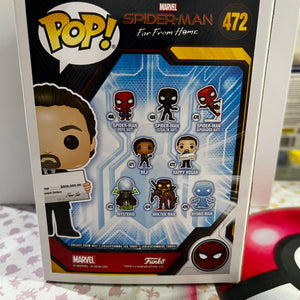 Funko Pop Vinyl Marvel Spider-Man far from home Happy Hogan #472 FRENLY BRICKS - Open 7 Days