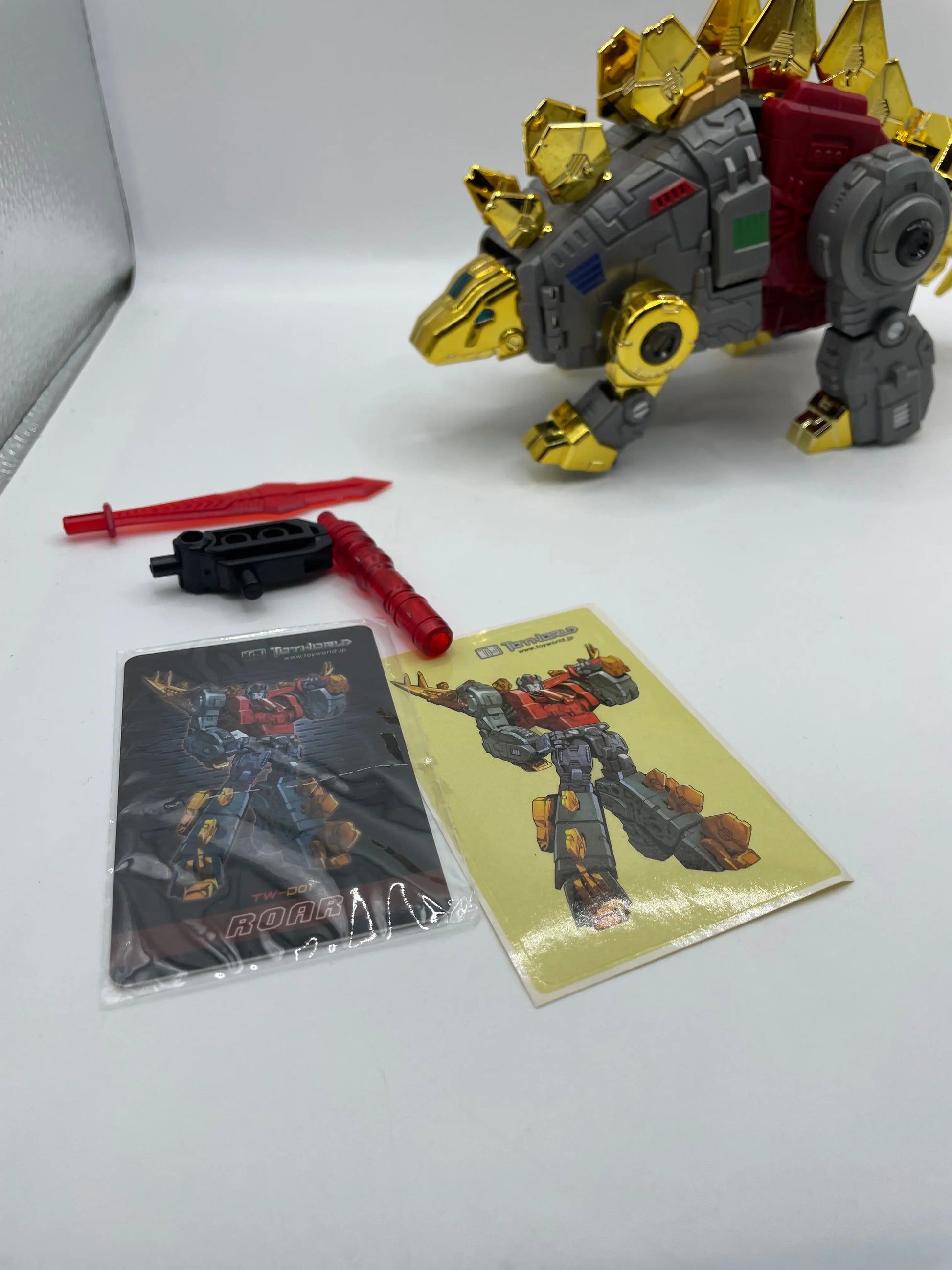 Transformers Snarl Toyworld TW-D01 Roar RARE Transformers Sigma Dinosaur FRENLY BRICKS - Open 7 Days