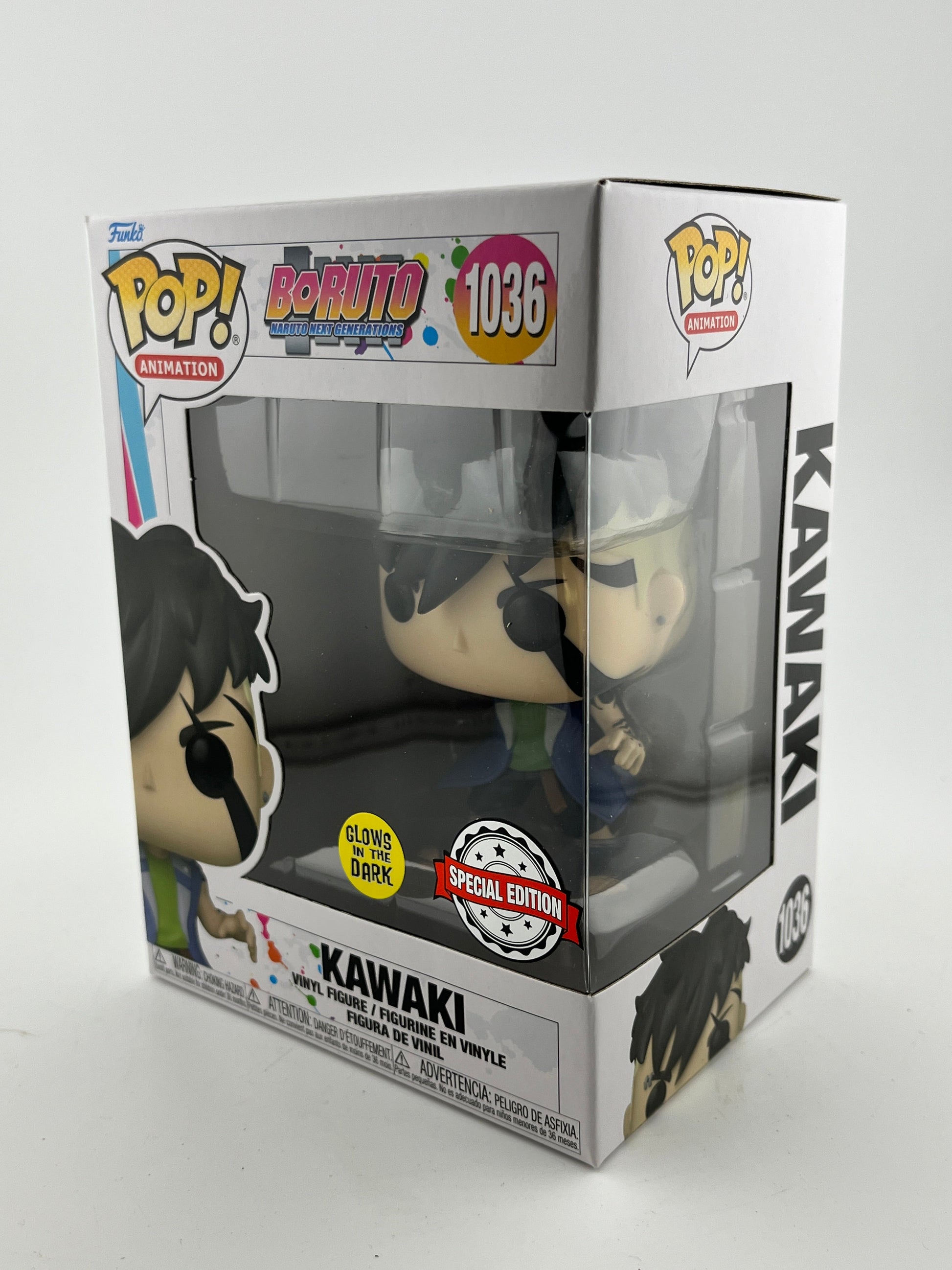 Funko POP! Animation Boruto - Kawaki #1036 - Glow Special Edition - Vinyl Collectable FRENLY BRICKS - Open 7 Days