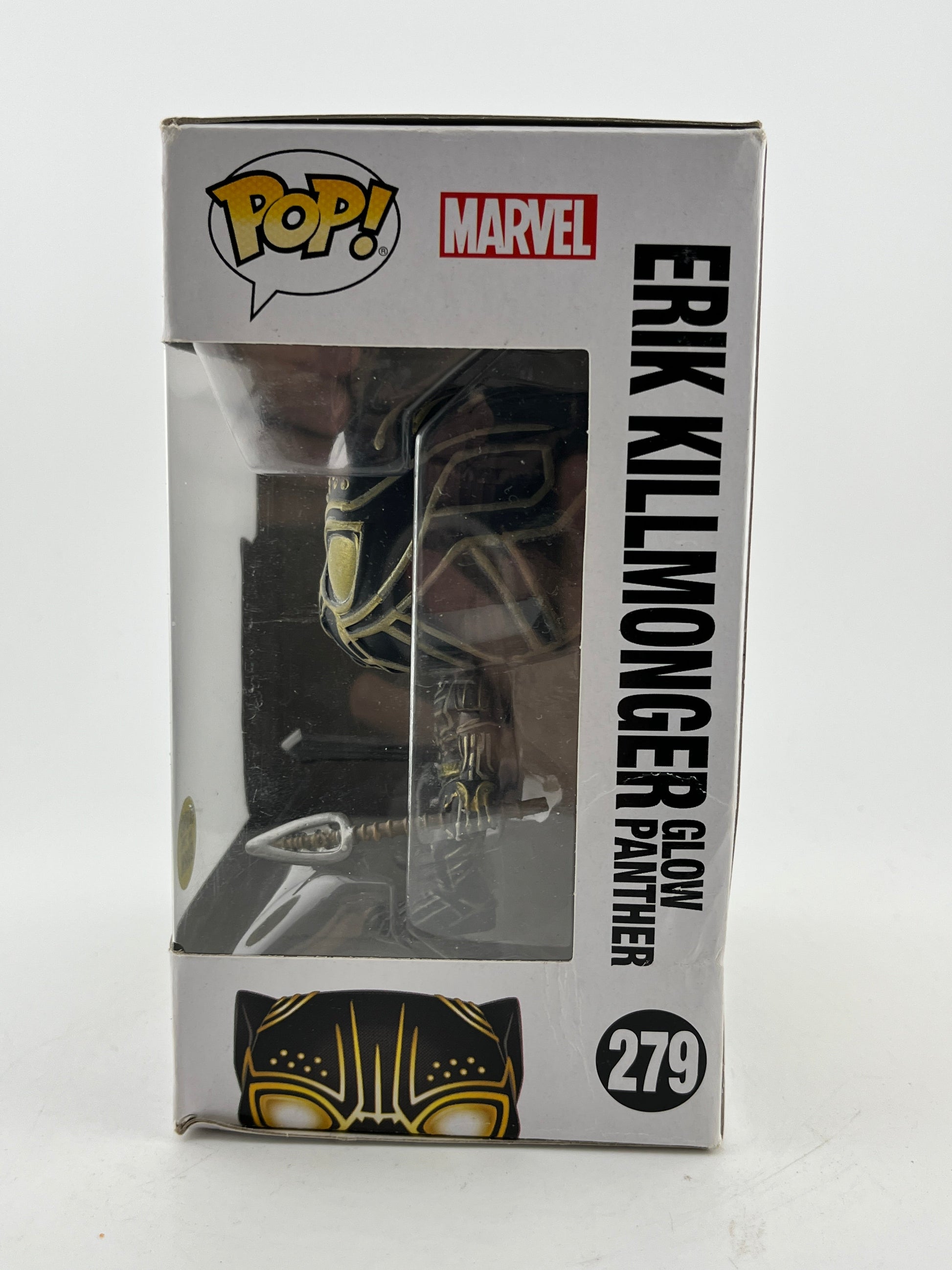 Funko POP! Marvel Black Panther - Erik Killmonger #279 - Glow Vinyl Collectable FRENLY BRICKS - Open 7 Days