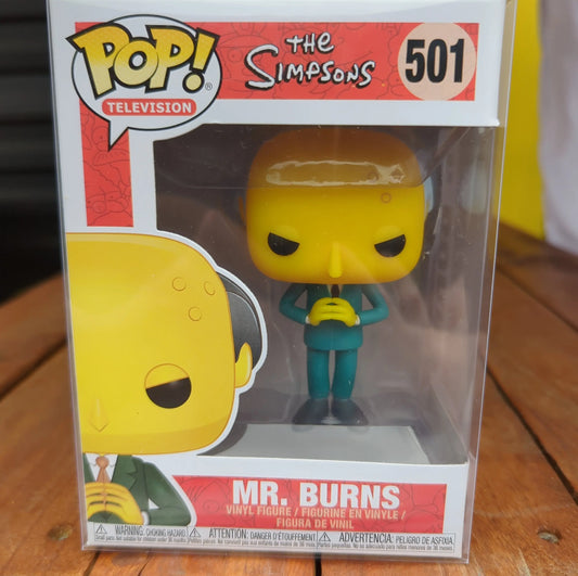 FUNKO POP VINYL 501 Mr. BURNS Simpsons - FRENLY BRICKS - Open 7 Days