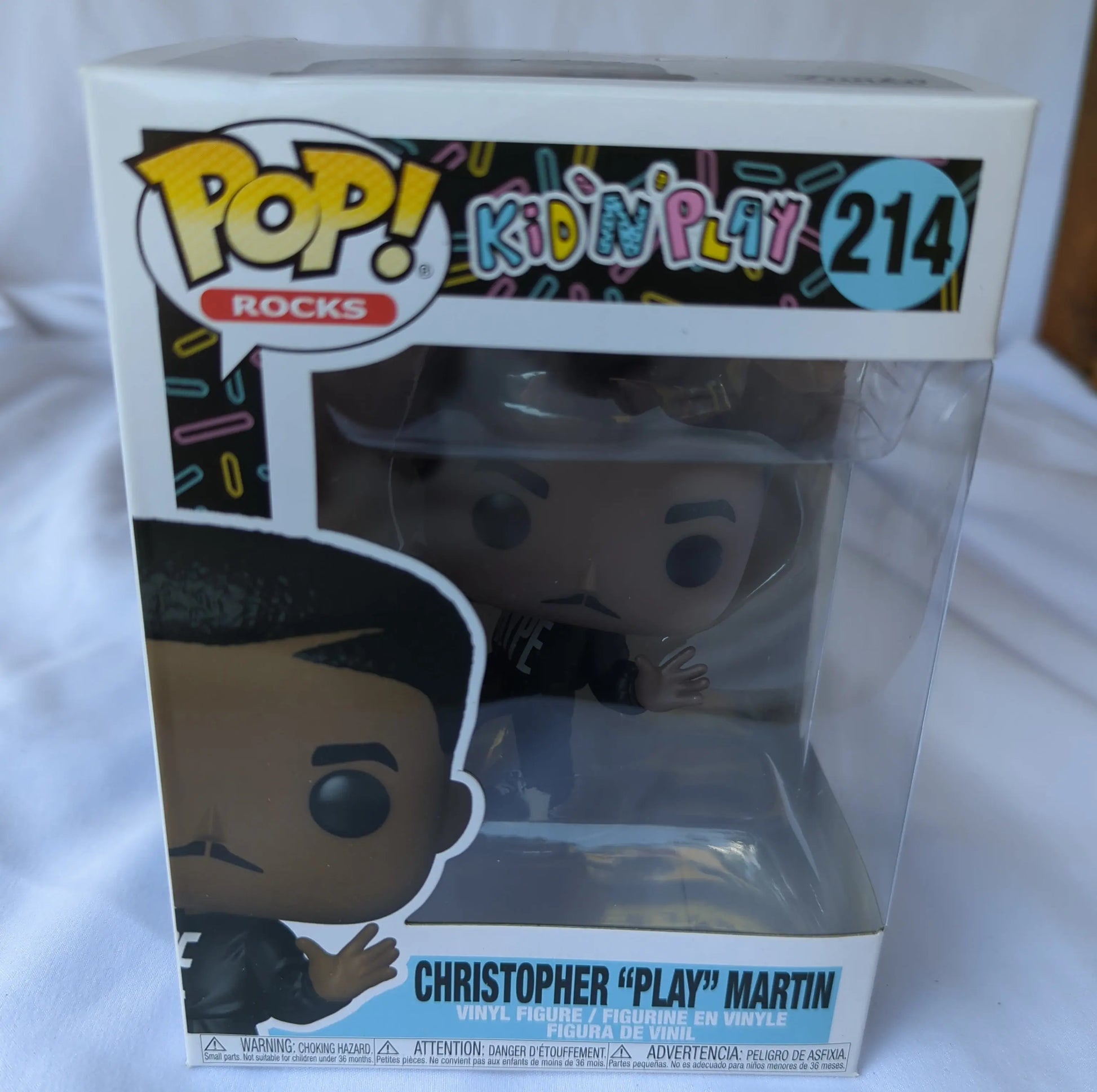 FUNKO POP Rocks Christopher "Play" Martin 214 Rocks - FRENLY BRICKS - Open 7 Days