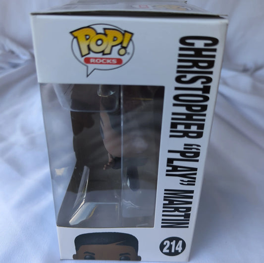 FUNKO POP Rocks Christopher "Play" Martin 214 Rocks - FRENLY BRICKS - Open 7 Days