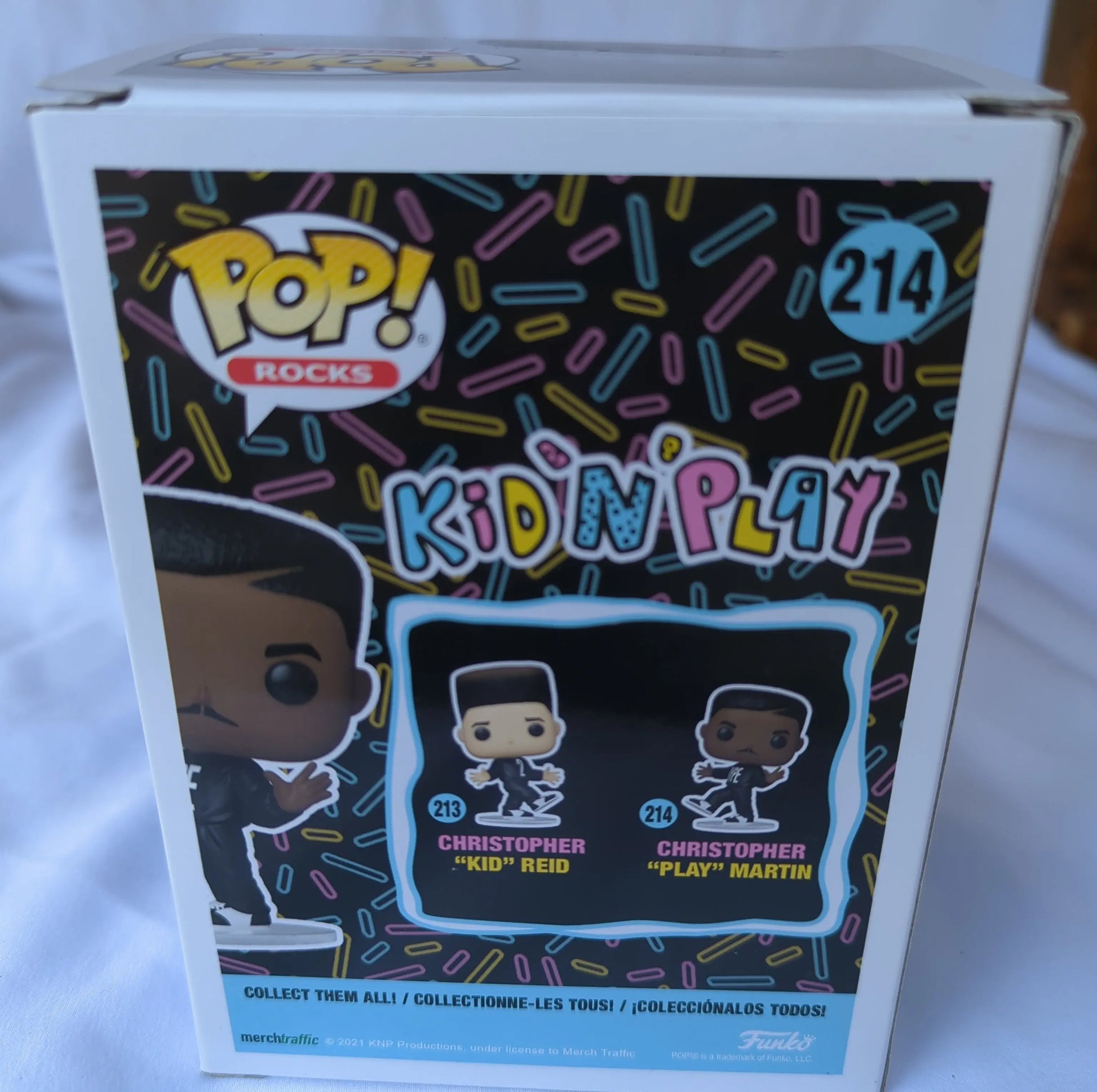 FUNKO POP Rocks Christopher "Play" Martin 214 Rocks - FRENLY BRICKS - Open 7 Days