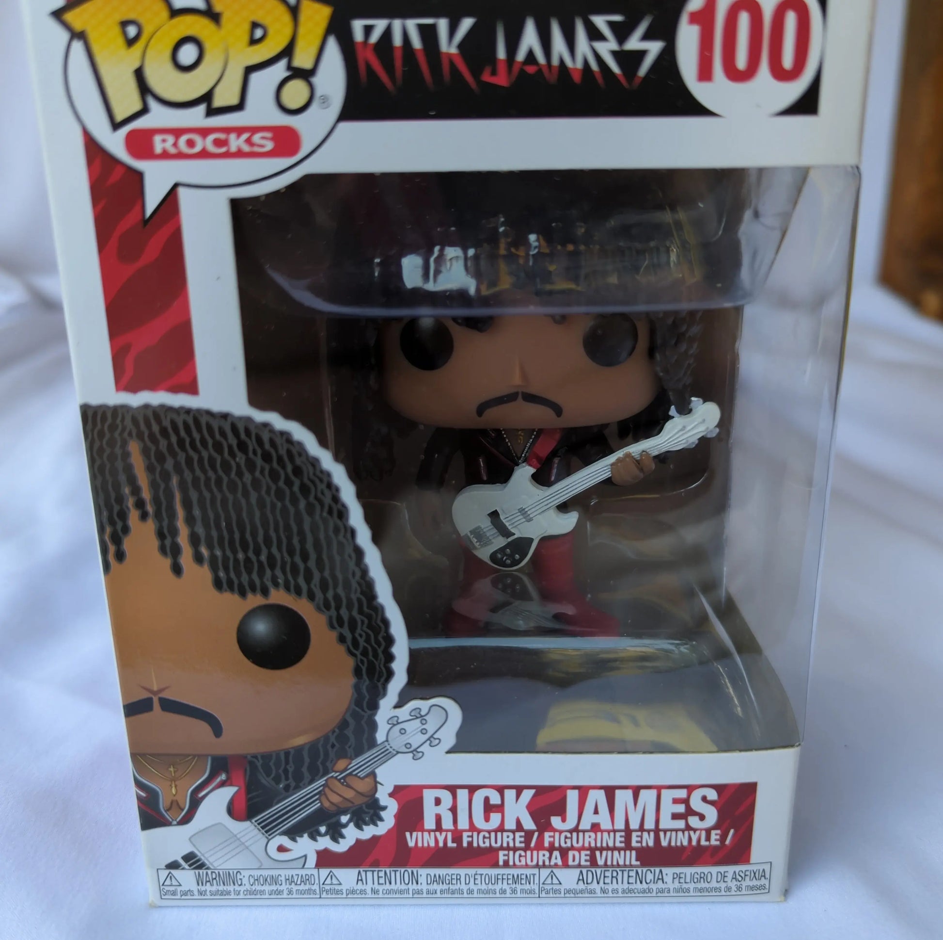 FUNKO POP VINYL RICK JAMES 100 - Rocks - FRENLY BRICKS - Open 7 Days