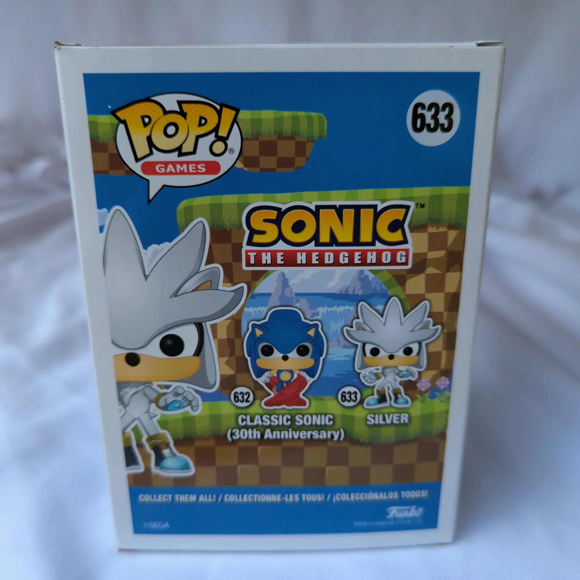 FUNKO POP VINYL SILVER Sonic 633 - FRENLY BRICKS - Open 7 Days