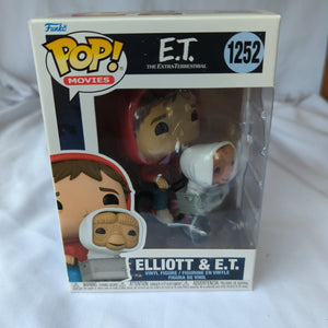 FUNKO POP VINYL Elliott & E.T. 1252 - FRENLY BRICKS - Open 7 Days