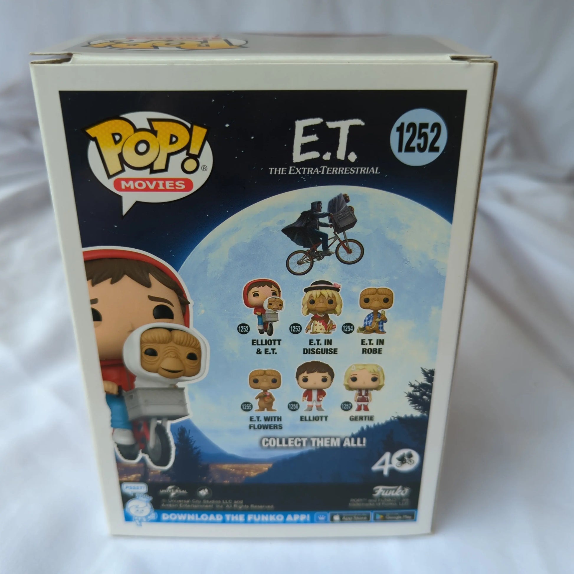 FUNKO POP VINYL Elliott & E.T. 1252 - FRENLY BRICKS - Open 7 Days