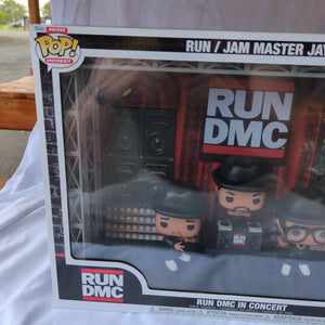 FUNKO POP VINYL RUN JAM MASTER JAY DMC 01 RUN DMC CONCERT - FRENLY BRICKS - Open 7 Days